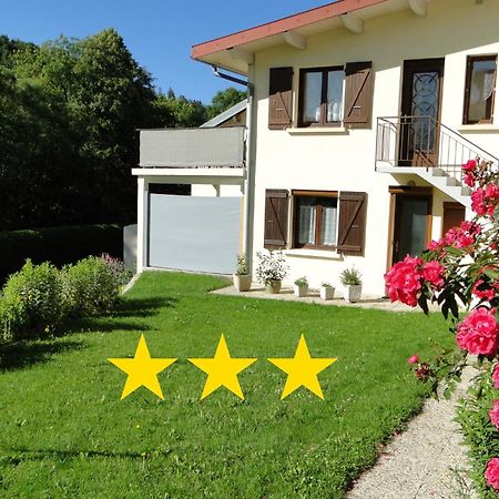 Gite 1805 Montagnes Du Jura Avec Spa Et Sauna Classe 3 Etoiles Foncine-le-Haut المظهر الخارجي الصورة